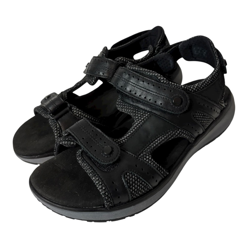 SAS maverick Sport Sandals Men’s Size 9.5 M Black adjustable strap - Picture 4 of 8